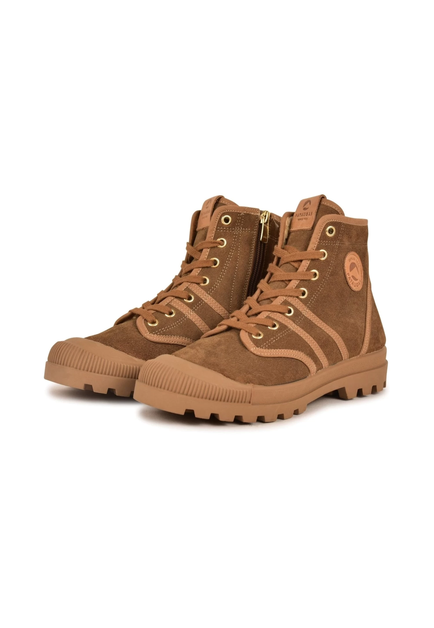 Pataugas Og Zip/Ssh F4HStivaletti StringatiCamel Donna Stivaletti P1011N00M-B11 2 Pataugas Og Zip/Ssh F4HStivaletti StringatiCamel Donna Stivaletti P1011N00M-B11 - immagine 2