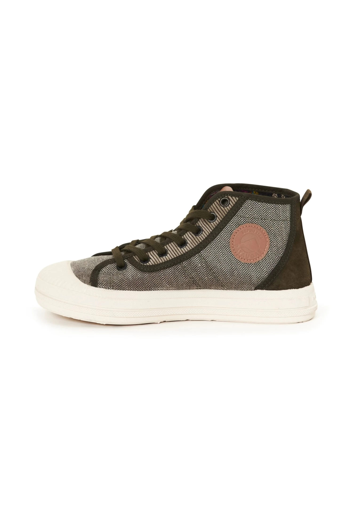 Pataugas Etche Mmixtc Fi - Sneakers Alte - Khaki 4 Pataugas Etche Mmixtc Fi - Sneakers Alte - Khaki - immagine 4