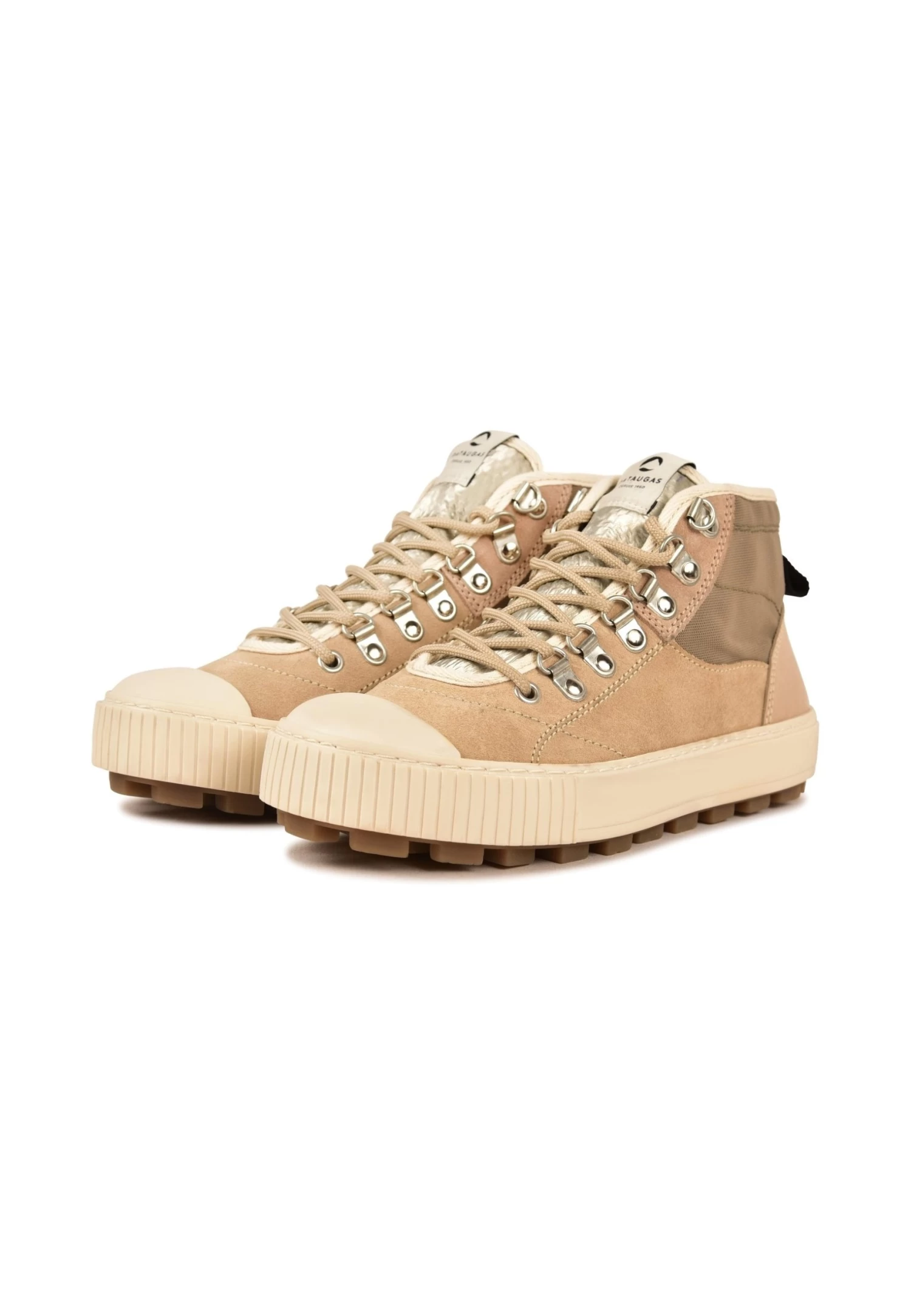 Pataugas Aran M/Mixs F4H - Sneakers Alte - Beige 2 Pataugas Aran M/Mixs F4H - Sneakers Alte - Beige - immagine 2
