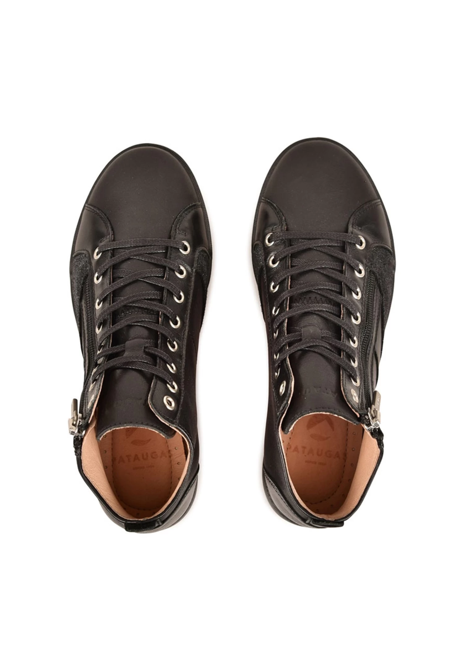 Pataugas Palme Mixgl Sneakers AlteBlack Donna Sneakers P1011A06S-Q11 3 Pataugas Palme Mixgl Sneakers AlteBlack Donna Sneakers P1011A06S-Q11 - immagine 3