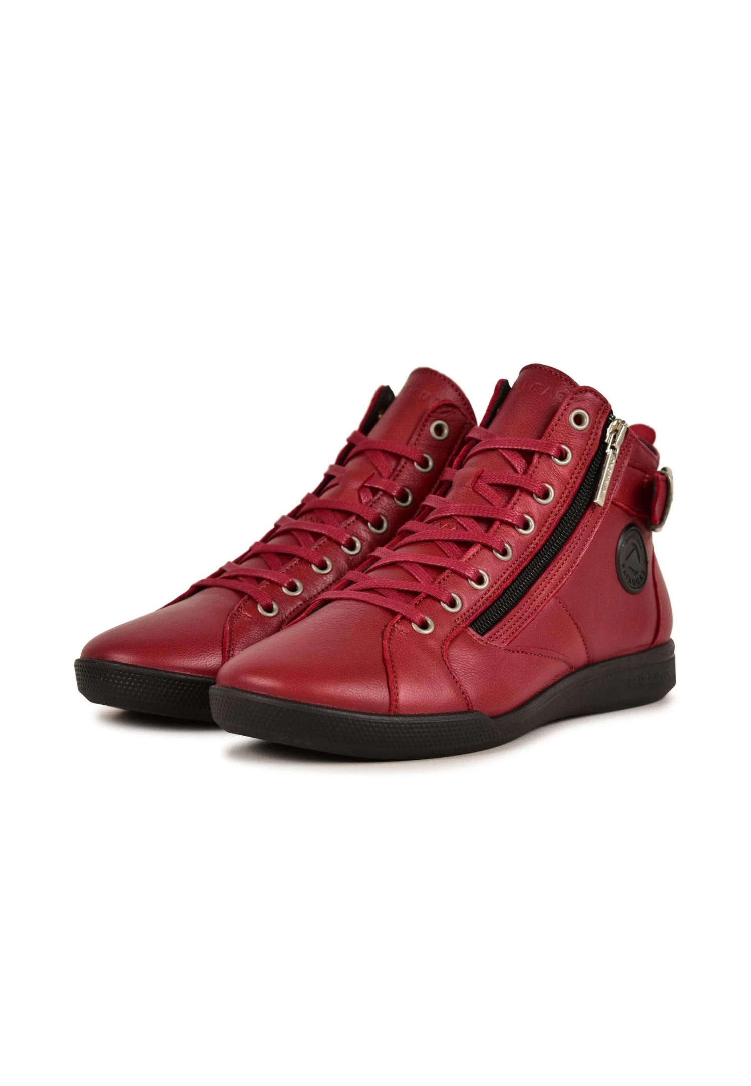 Pataugas Palme F4G - Sneakers Alte - Deep Red 2 Pataugas Palme F4G - Sneakers Alte - Deep Red - immagine 2