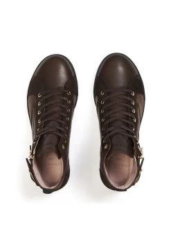 Pataugas Palme Mix F4HSneakers AlteChoco Brown Donna Sneakers P1011A052-O11 8 Pataugas Palme Mix F4HSneakers AlteChoco Brown Donna Sneakers P1011A052-O11 -Scarpe Sconto a1ae6987498a4d94b359c717193427b0