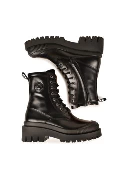 Pataugas Ainoa B/N F4H - Stivaletti Con Plateau - Black -Scarpe Sconto d52054b252dc418d8cd5a8e9c685e032