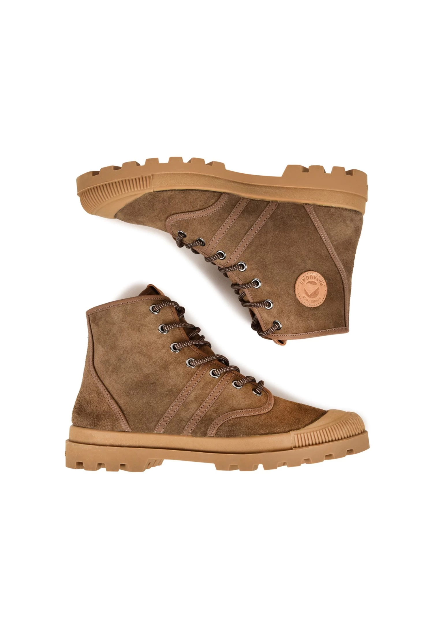 Pataugas Originale/S H4G - Sneakers Alte - Khaki 3 Pataugas Originale/S H4G - Sneakers Alte - Khaki - immagine 3