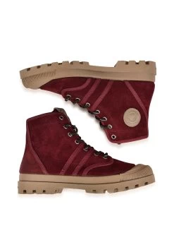 Pataugas Originale/S F4GSneakers AlteBurgundy Donna Sneakers P1011A03C-G11 -Scarpe Sconto fe660b5635bb4caf872de269f859dbe9